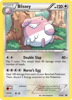 XY Black Star Promos Blissey Pokémon card